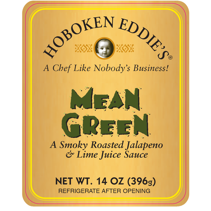 Hoboken Eddie's Mean Green, 12.5 oz