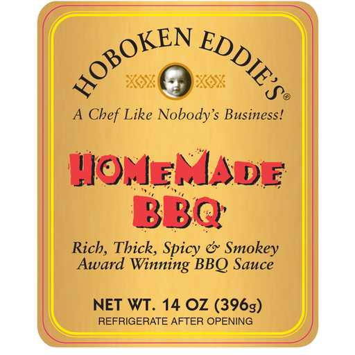 Hoboken Eddie's Homemade BBQ 14oz