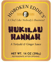 Hoboken Eddie's Hukilau Hannah, Teriyaki & Ginger Sauce, 14 oz