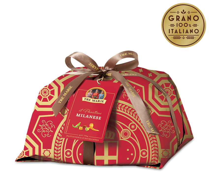 Tre Marie Panettone Milanese Hand Wrapped, 1 lb 10.5 oz | 750g