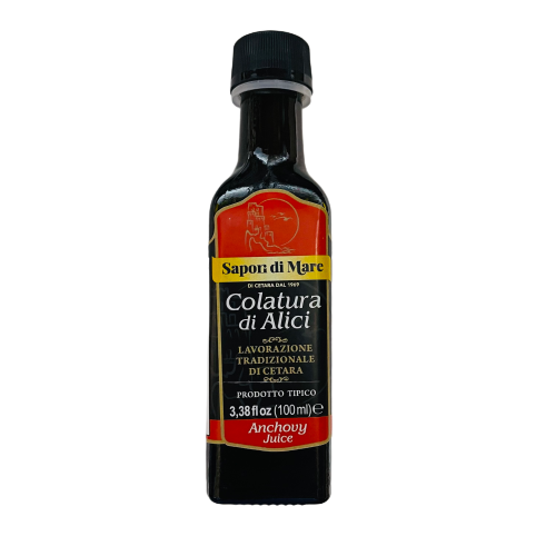 Sapori di Mare Colatura di Alici, Salted Anchovy Extract, 3.38 oz | 100ml