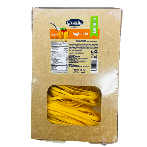 Carlo Crivellin Gluten Free Tagliatelle, 8.8 oz | 250g