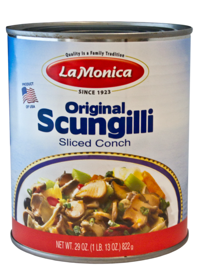 LaMonica Scungilli Sliced Conch, 29 OZ. Can