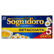 Sognidoro Chamomile Herbal Tea, 20 Bags, 1.7 oz | 33.4g