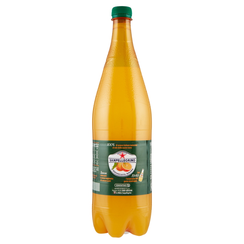 San Pellegrino L'Aranciata Amara, Bitter Orange Drink