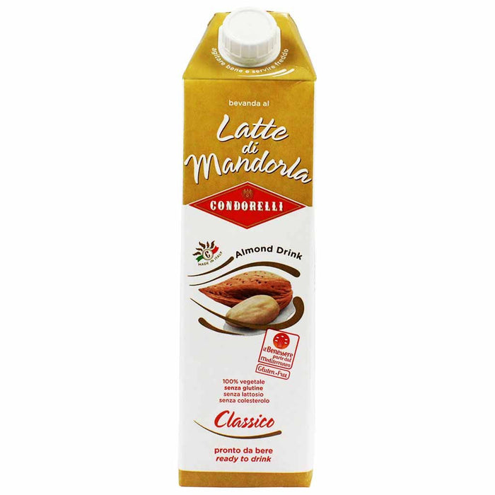 Condorelli Latte Di Mandorla Almond Drink Milk 1000ml