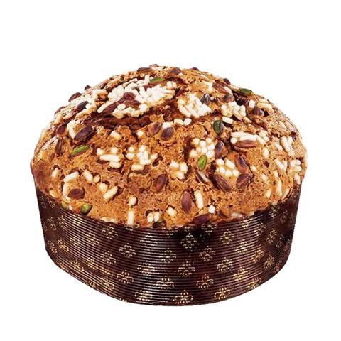 Fiasconaro Pineapple and Apricot, with Pistachio Nuts Panettone, 35 oz | 1kg