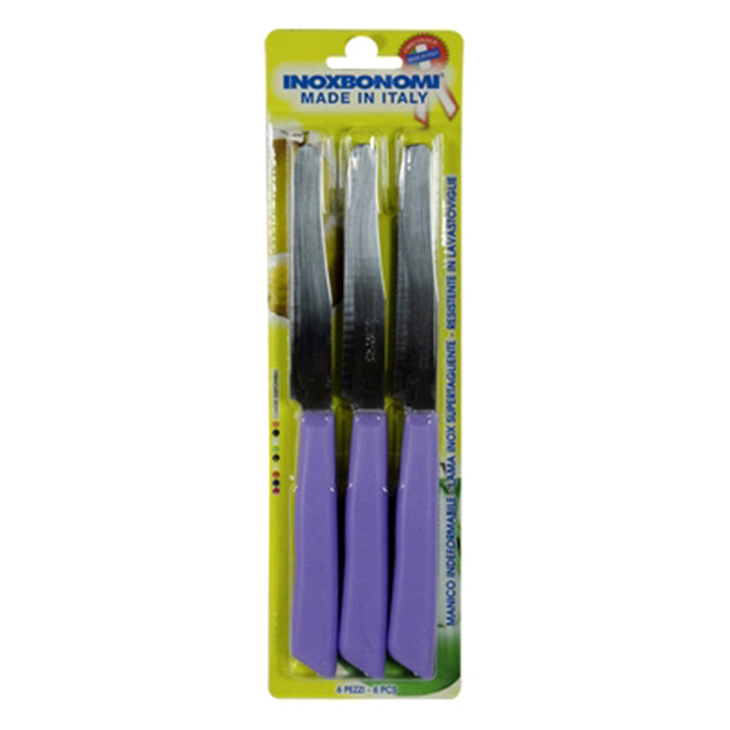 Inoxbomi Table Knife 11 cm LILLA, Set of 6 Pcs