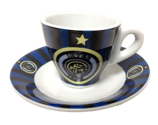 Inter Espresso Cups and Saucers set of 6