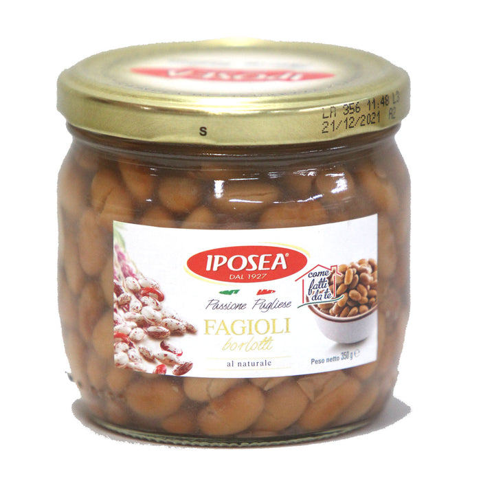 Iposea Borlotti Beans, 12.35 oz | 350g