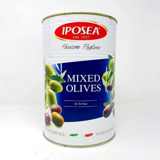 Iposea Mixed Olives in Brine, 148.15 oz | 4200g