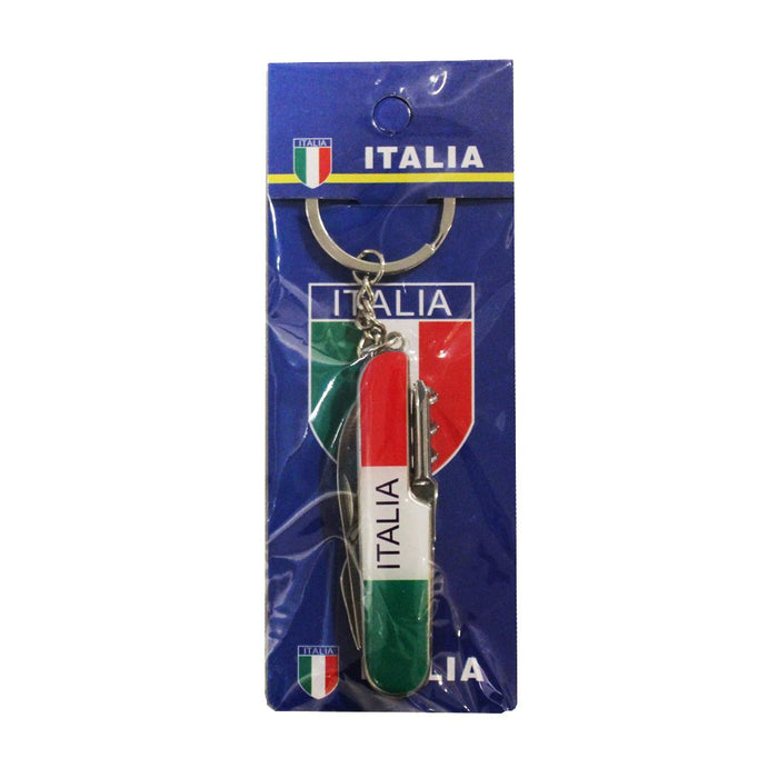 Italia Pocket Knife Keychain