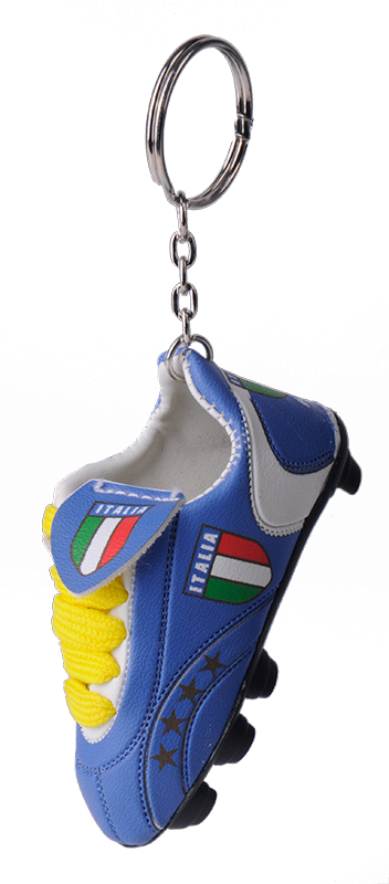 Italia BLUE Shoe Keychain