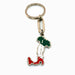 Italy Metal Boot Key chain, 2"