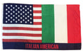 Large 3'x5' Italian-American Flag