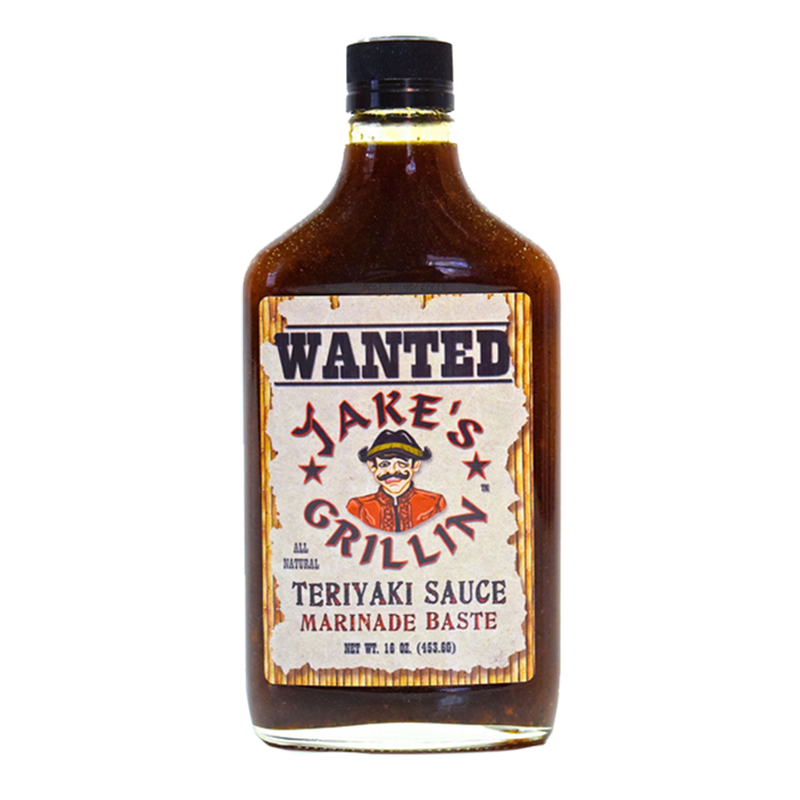 Jake's Grillin' Teriyaki Sauce, Marinade Baste, 16 oz