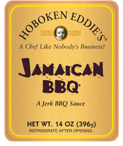 Hoboken Eddie's Jamaican BBQ, 14 oz