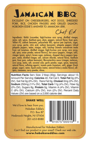 Hoboken Eddie's Jamaican BBQ, 14 oz