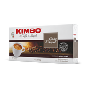 Kimbo Gusto di Napoli, Caffe di Napoli Ground Coffee, Brick Pack