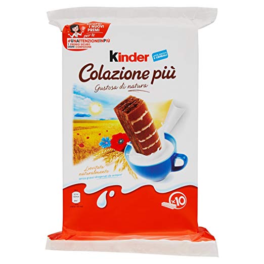 Ferrero Kinder Colazione Piu, 10 pk