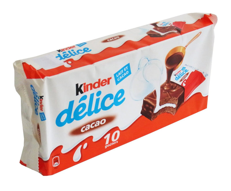 Kinder Delice Chocolate Cake, 10 pk