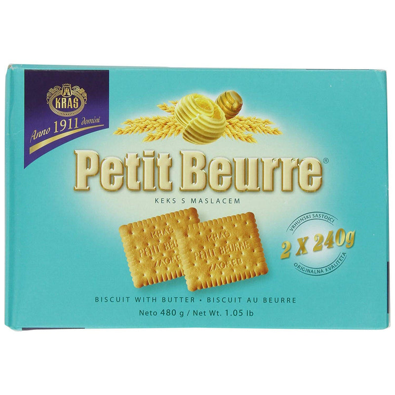 Kras Biscuits, Petit Beurre, Biscuit With Butter, 1.05 lb | 480 g