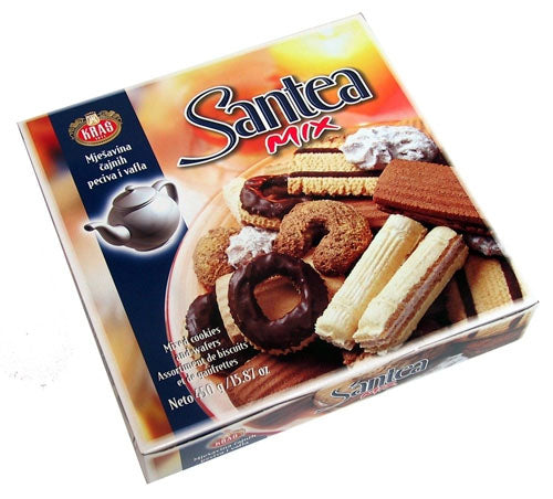 Kras Santea Mixed Cookies and Wafers, 450g