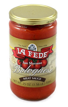 La Fede Bolognese Sauce, 25 oz