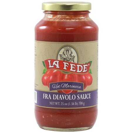 La Fede Hot Fra Diavolo Sauce, 25 oz