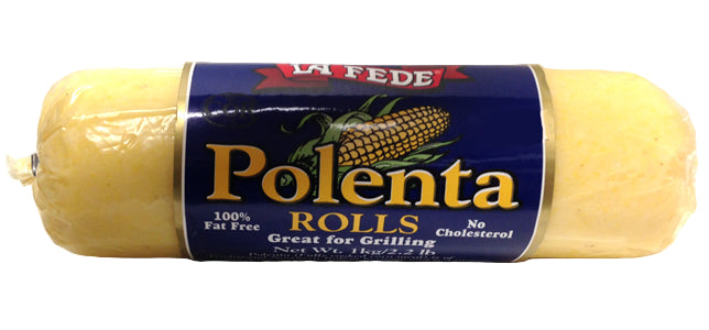 La Fede Polenta Rolls, 1kg lb) — Piccolo's Gastronomia Italiana