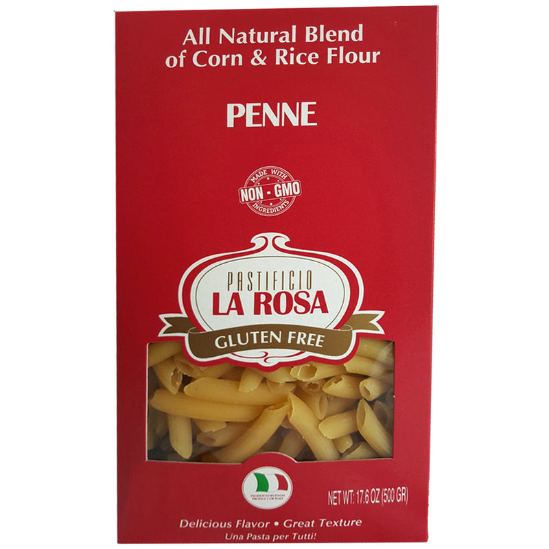 Pastificio La Rosa Gluten Free Penne, 17.6 oz (500g)