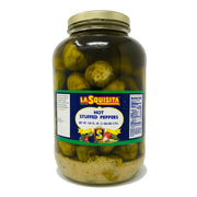 La Squisita Hot Stuffed Peppers, 128 oz | 1 Gallon Jar