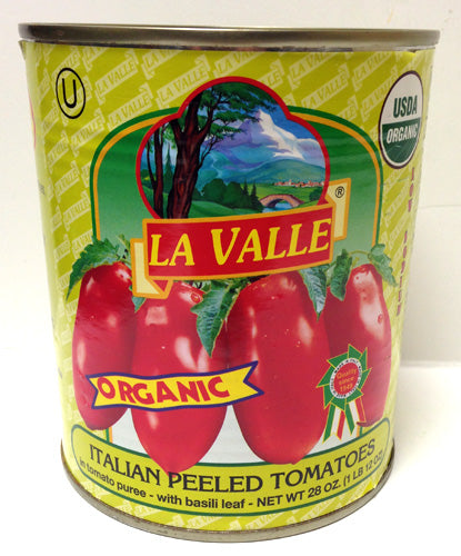 La Valle Organic Italian Peeled Tomatoes, 28 oz