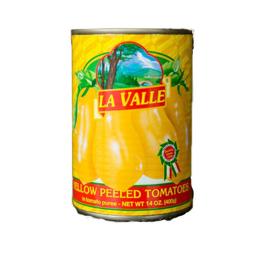 La Valle Italian Yellow Peeled Plum Tomatoes, 14 oz | 400g