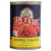 La Fede Italian Chopped Tomatoes, 14 oz Can