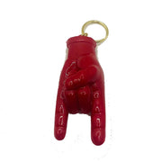 Large Red Italian Hand for Good Luck