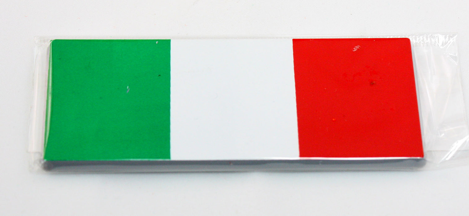 Large Italian Flag Car Sticker