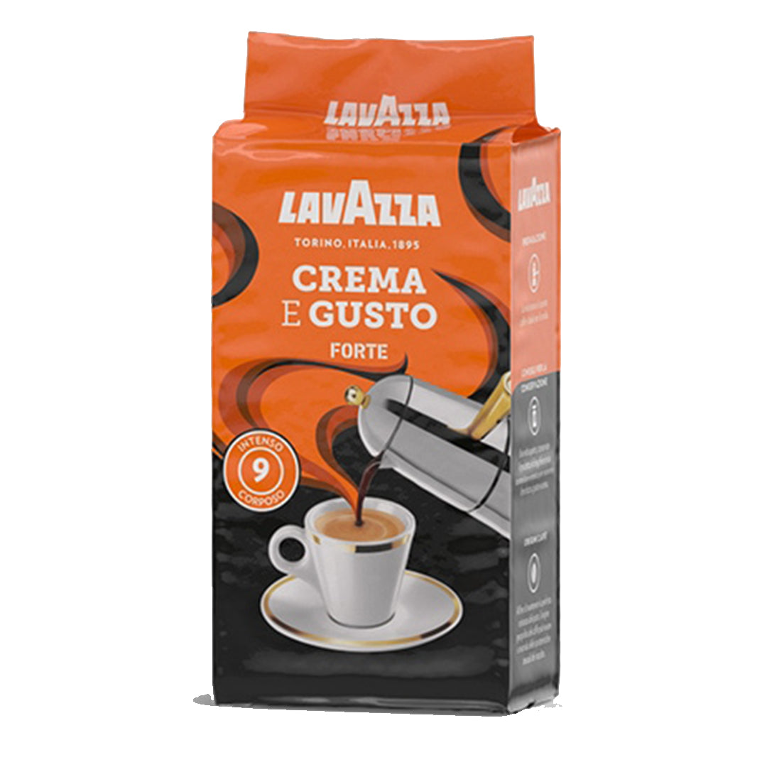 LavAzza Crema e Gusto Forte Brick, Ground Coffee, 8.8 oz