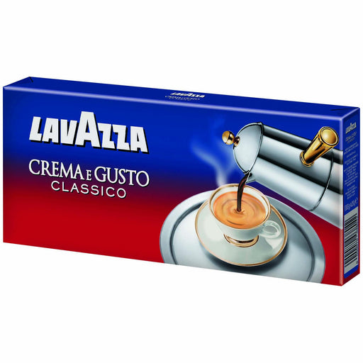 (Best By 28/02/2020) LavAzza Crema e Gusto Coffee, Ground, 4 Pack, 4 x 250g | 1000g