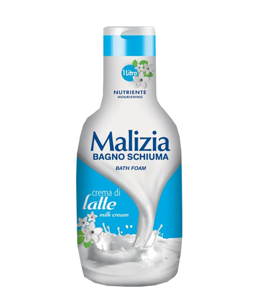 Mirato Malizia Bath Foam Milk Cream, Crema di Latte, 1000ml