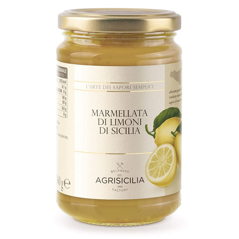 Agrisicilia Sicilian Lemon Marmalade, 12.7 oz | 360g