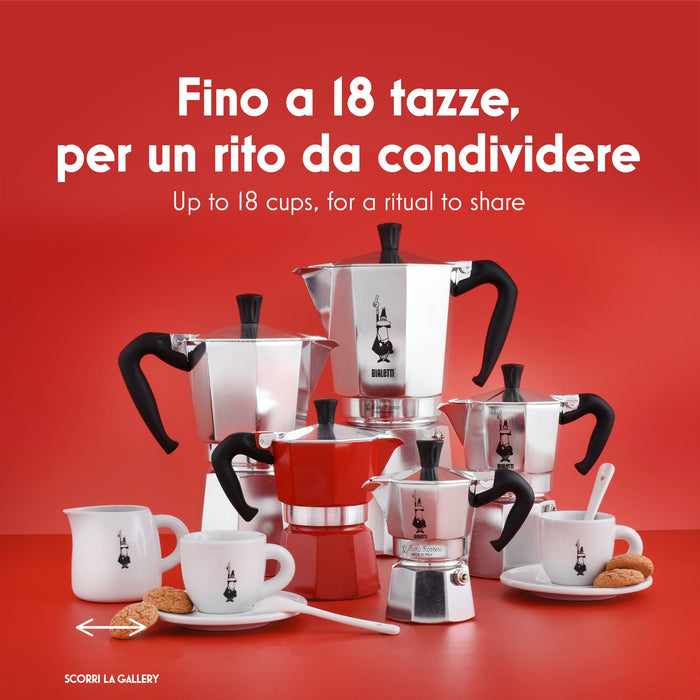 Bialetti Moka Express Oceana espresso maker, 4 cups