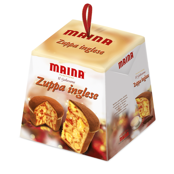 Maina Zuppa Inglese, Custard Cream and Cocoa Powder, 26.4 oz | 750g