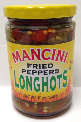 Mancini Fried Long hot Peppers, 340g