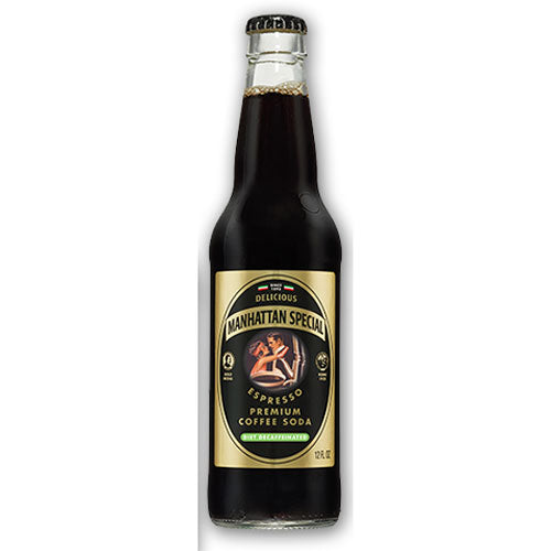 Manhattan Special, Espresso Coffee Soda, Diet/Decafe, 12  fl oz