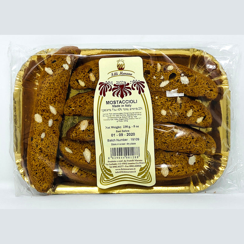 Marano Biscotti made with Honey, 8 oz