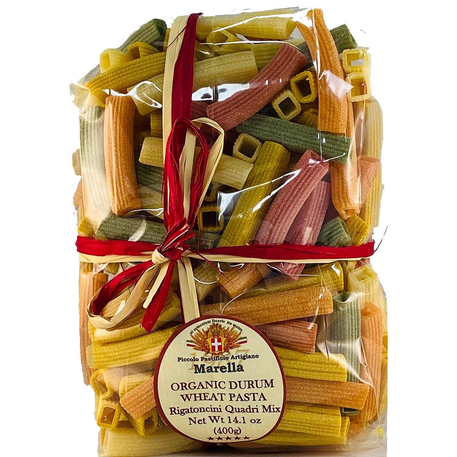 Marella Rigatoncini Quadri, Square Rigatoni, Mix Organic Pasta from It ...