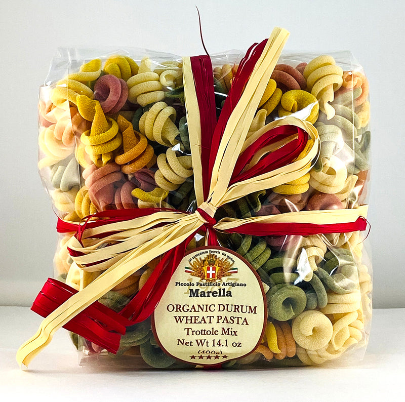 Marella Trottole Mix Organic Pasta from Italy, 14.1 oz