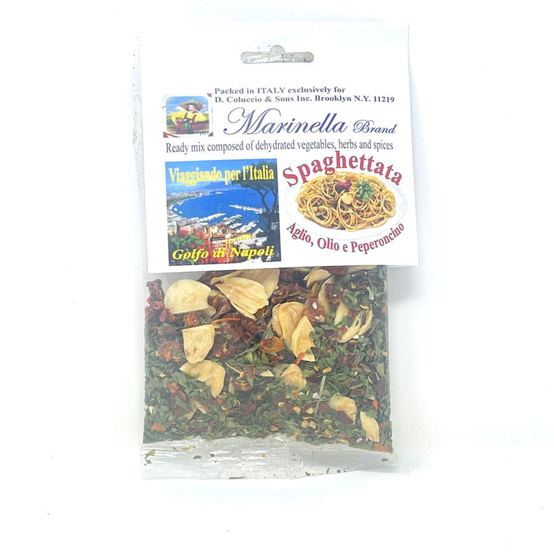 Marinella Spaghettata alla Aglio, Olio e Peperoncino, Ready Mix, 1.05 oz | 30g