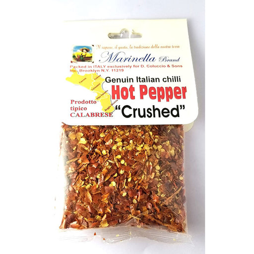 Marinella Genuine Italian Chilli Hot Pepper, Crushed, 1.8 oz | 50g